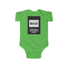 Load image into Gallery viewer, Kingdom Kid - Jesus Christ is Lord - Infant Clothing