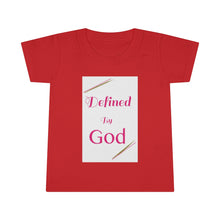 Load image into Gallery viewer, "Defined" - Toddler Tee for Girls
