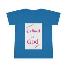Load image into Gallery viewer, "Defined" - Toddler Tee for Girls