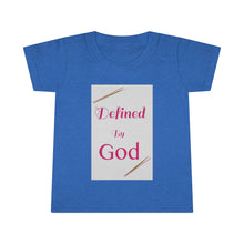 Load image into Gallery viewer, "Defined" - Toddler Tee for Girls
