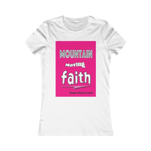 Load image into Gallery viewer, Mountain Moving Faith - Jesus Christ is Lord - Women's Slim Fit Tee