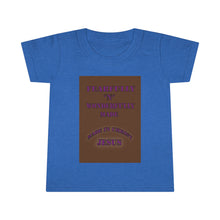 Load image into Gallery viewer, Fearfully and Wonderfully Made - Toddler Tee

