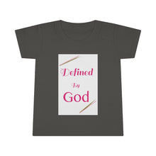Load image into Gallery viewer, &quot;Defined&quot; - Toddler Tee for Girls
