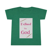 Load image into Gallery viewer, &quot;Defined&quot; - Toddler Tee for Girls
