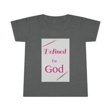 Load image into Gallery viewer, &quot;Defined&quot; - Toddler Tee for Girls
