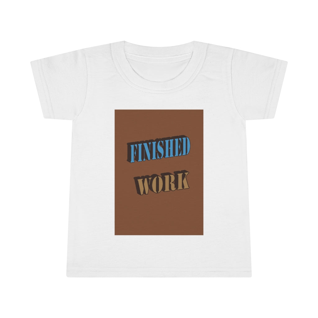 Finished Work - Toddler Tee