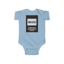 Load image into Gallery viewer, Kingdom Kid - Jesus Christ is Lord - Infant Clothing
